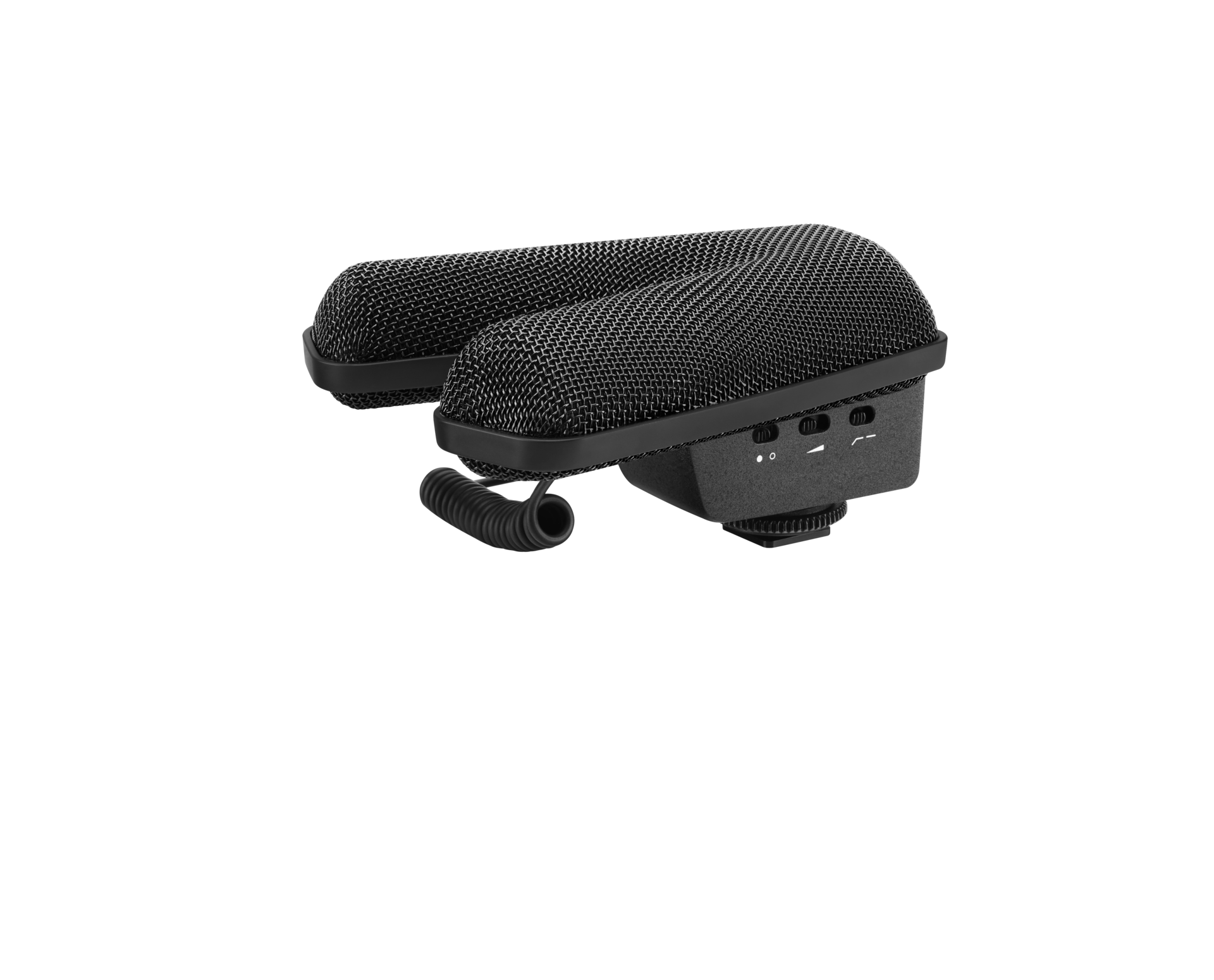 Kompaktes Shotgun-Stereo-Mikrofon