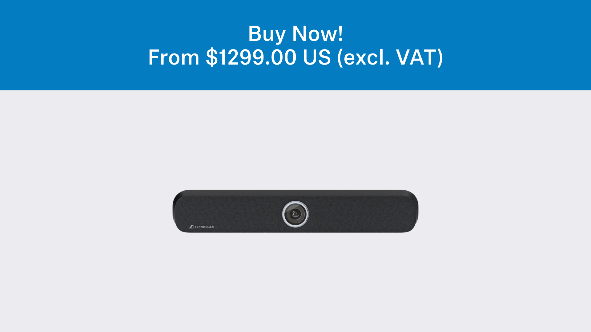 TeamConnect Bar Small • From $1299.00 US (excl. VAT)