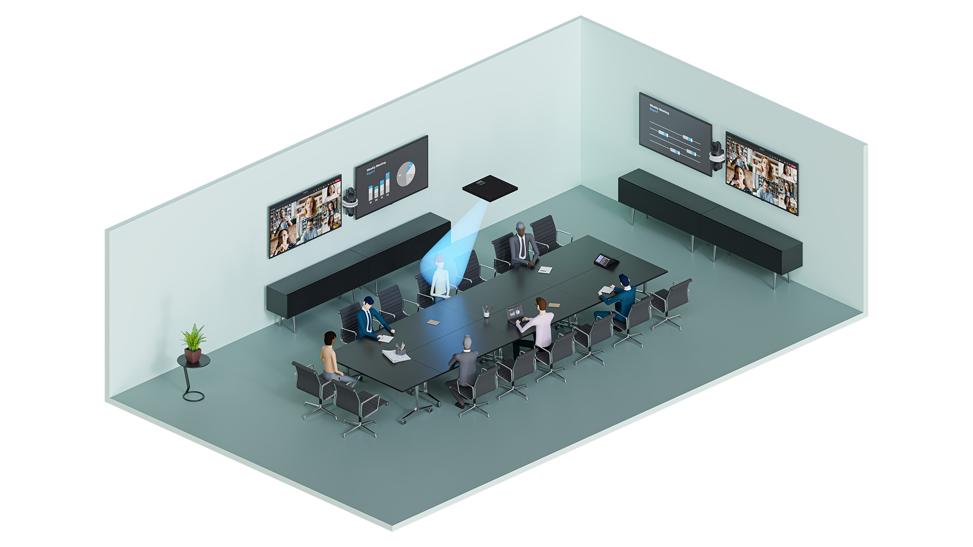 Salle de visionnement