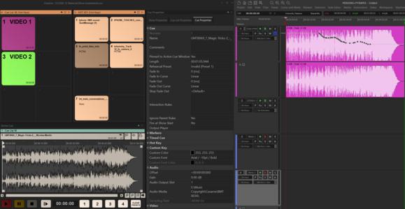 Ovation 12 and Pyramix 16 Automation