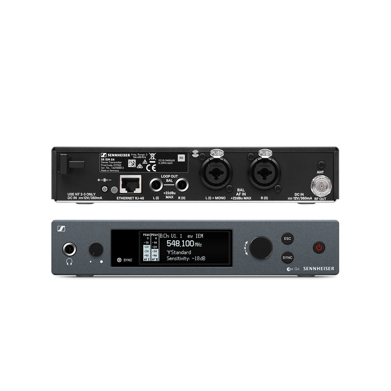 Sennheiser EW IEM G4 - Wireless In-Ear-Monitor-System for professional ...