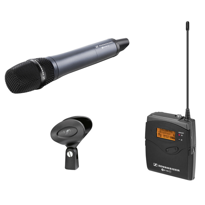 Sennheiser ew 100ENG G3 Wireless ClipOn Lavalier Microphone Set Presentation system with