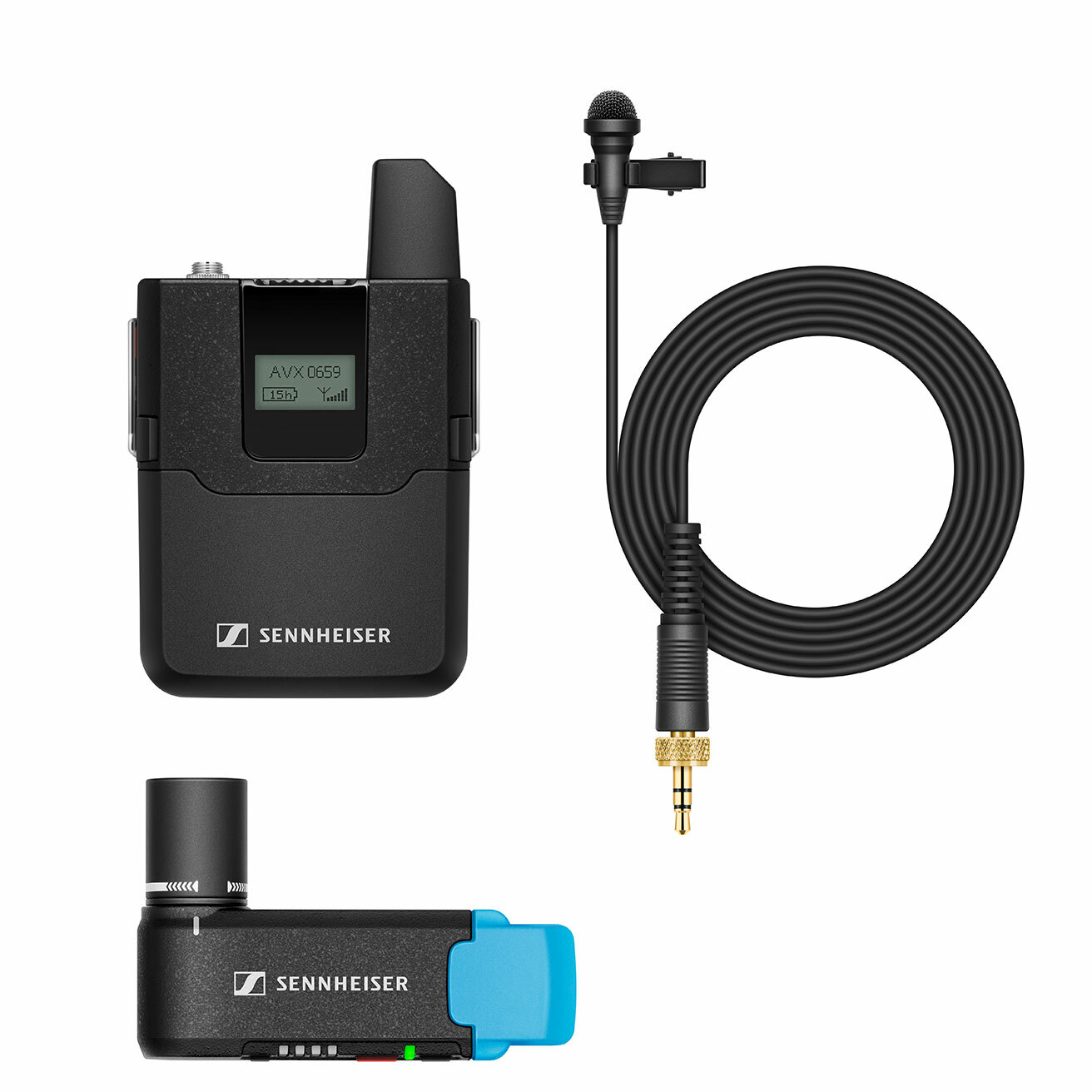 Sennheiser SET Camera extern wireless digital microphones